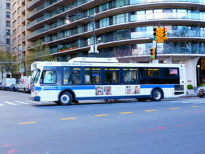 El bus en Nueva York