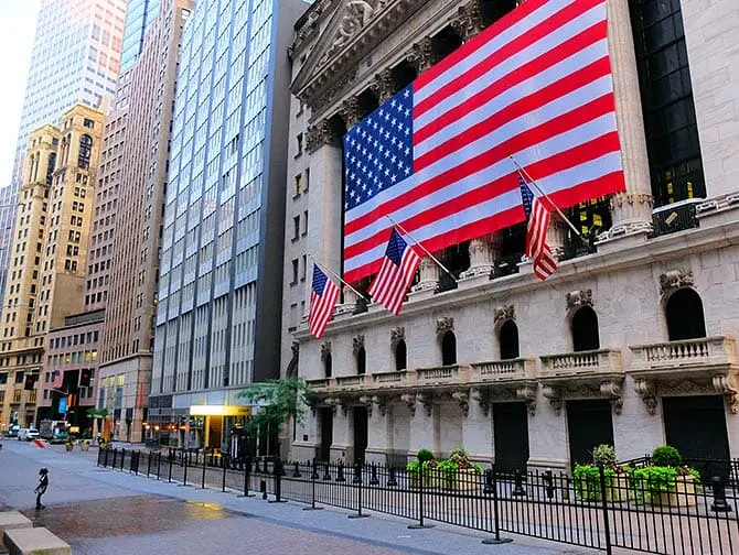 Wall Street en Nueva York