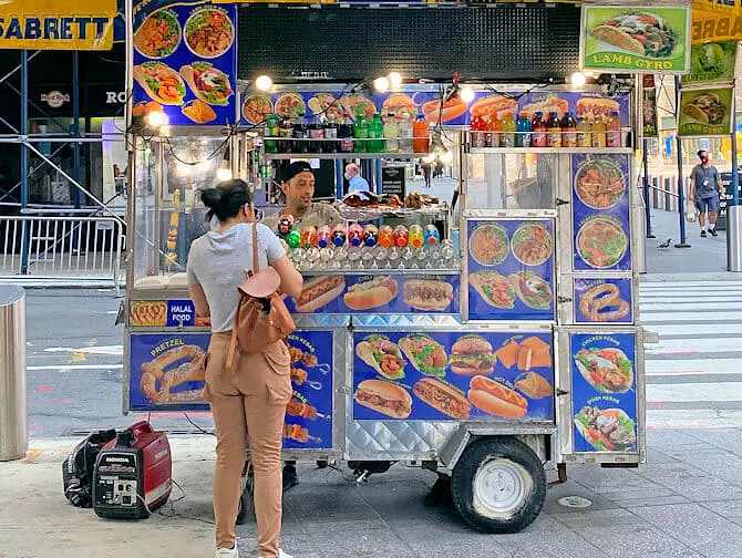 Puestos Callejeros en Nueva York