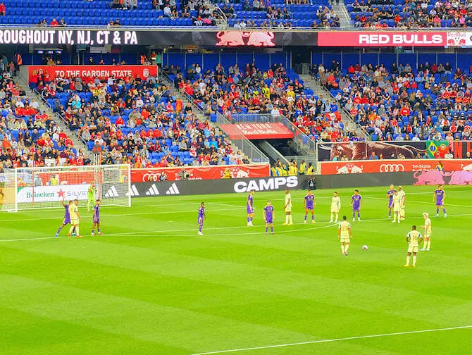 New York Red Bulls partido de futbol