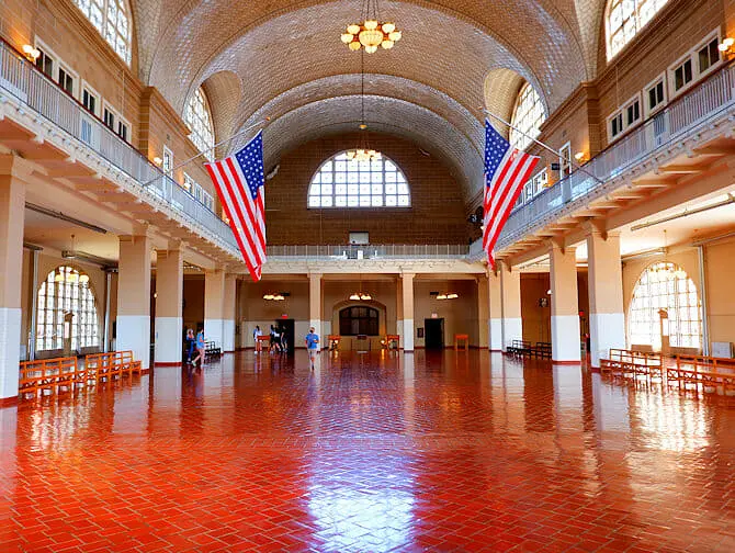Ellis Island en Nueva York - Edificio Ellis Island