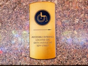 Instalaciones para discapacitados en Nueva York