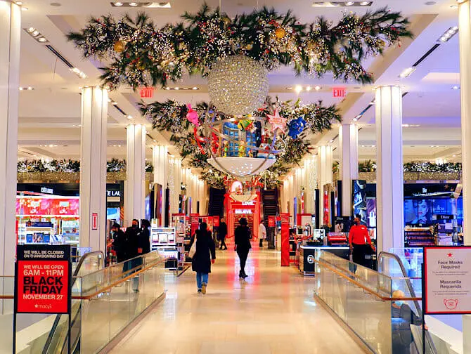 Macy’s en Nueva York - Decoraciones navidenas