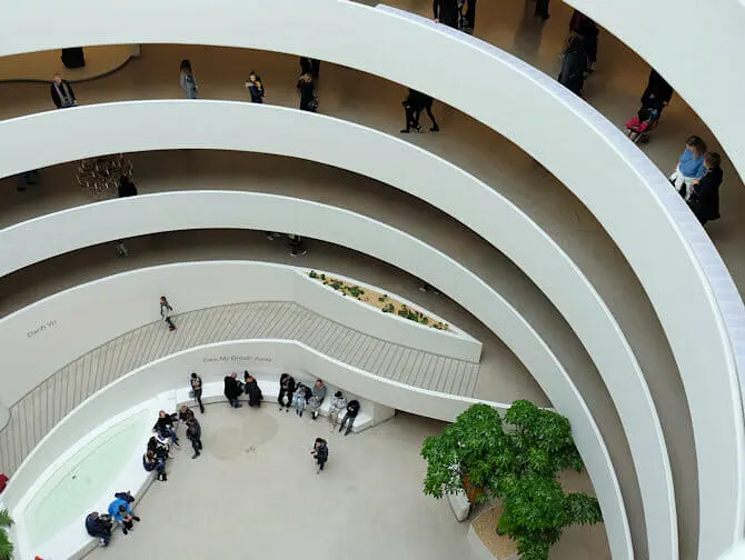 Guggenheim Museum en Nueva York - interior