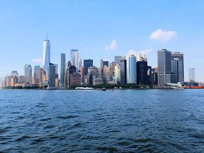 Brunch con champagne en velero por Nueva York - Vistas desde el barco
