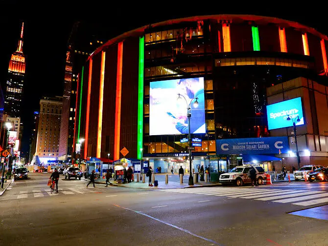 Madison Square Garden en Nueva York - Exterior
