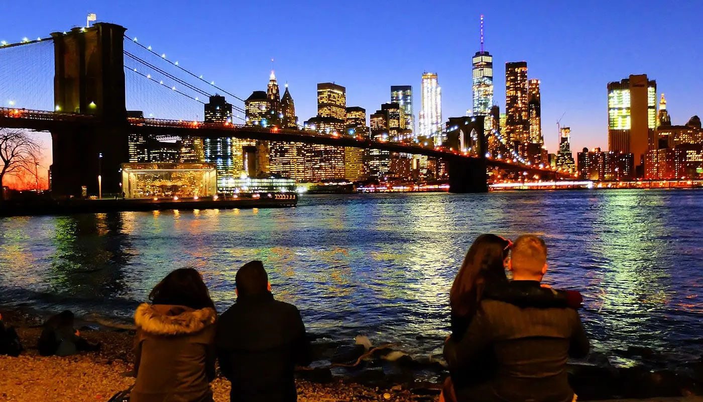 Brooklyn Bridge en Nueva York - Skyline