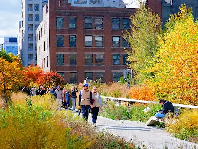 La High Line en Nueva York