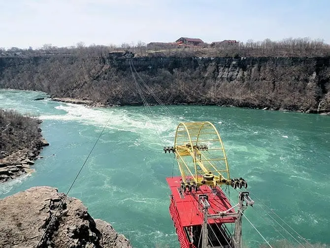 Excursión desde Nueva York a Niagara Falls en avión - Remolino de las Niagara Falls