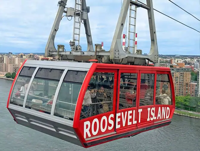 Roosevelt Island Tram en Nueva York