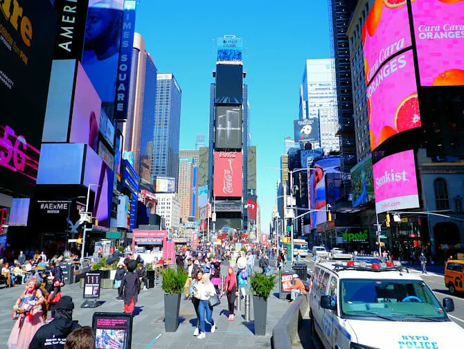 Qué ver y hacer en Times Square - De dia