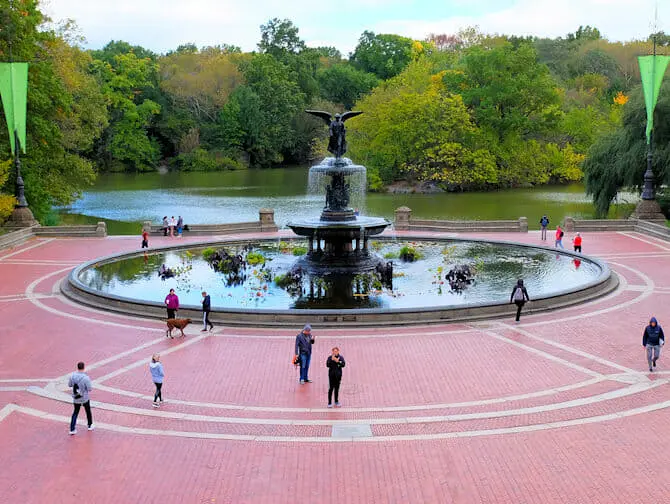 Central Park en Nueva York - Bethesda Fountain