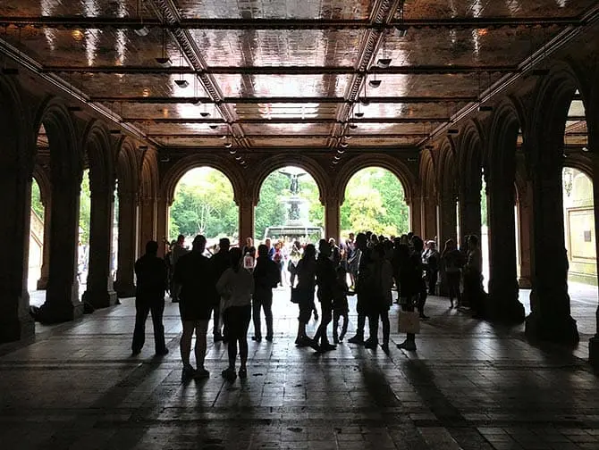 Central Park en Nueva York - Bethesda Terrace