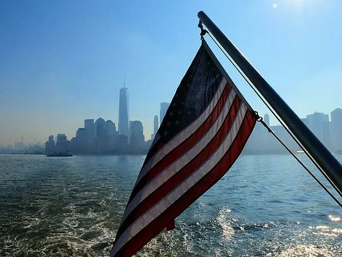 Ellis Island en Nueva York - Vistas a Manhattan