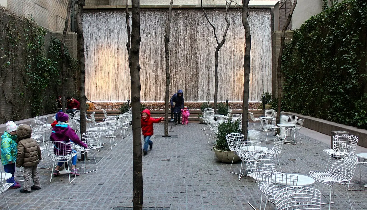 Parques en Nueva York - Paley Park