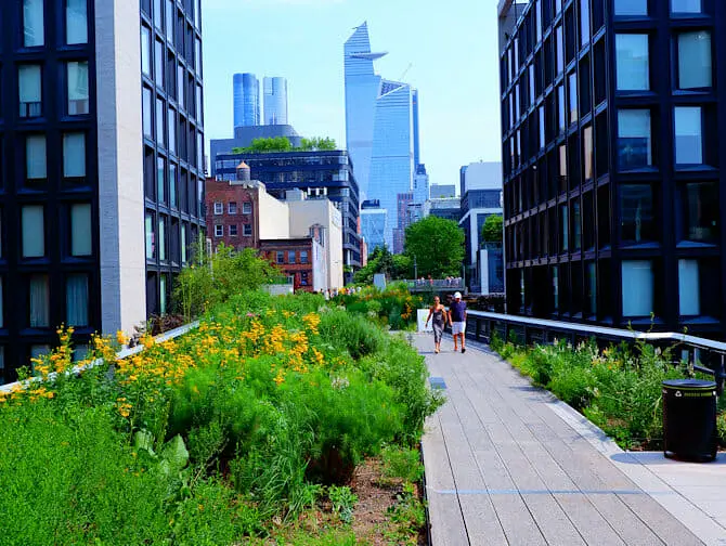 Parques en Nueva York - Verano en High Line Park