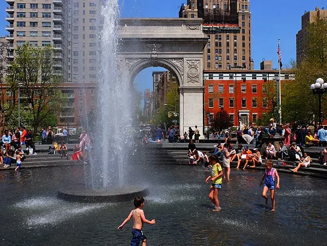 Parques en NYC - Washington Square Park