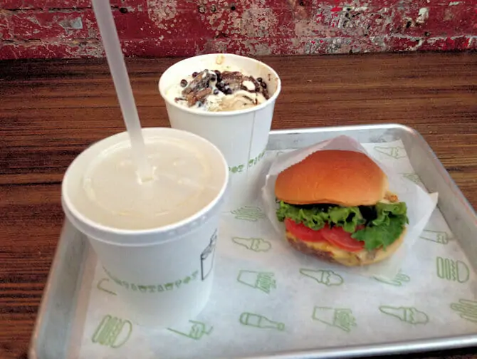 Las mejores hamburguesas de Nueva York - Hamburguesa de Shake Shack