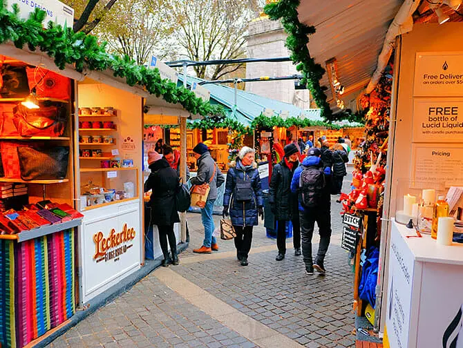 Mercados en Nueva York - Bryant Park Christmas Market