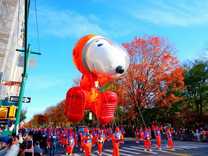 Thanksgiving en Nueva York - Globo de Snoopy