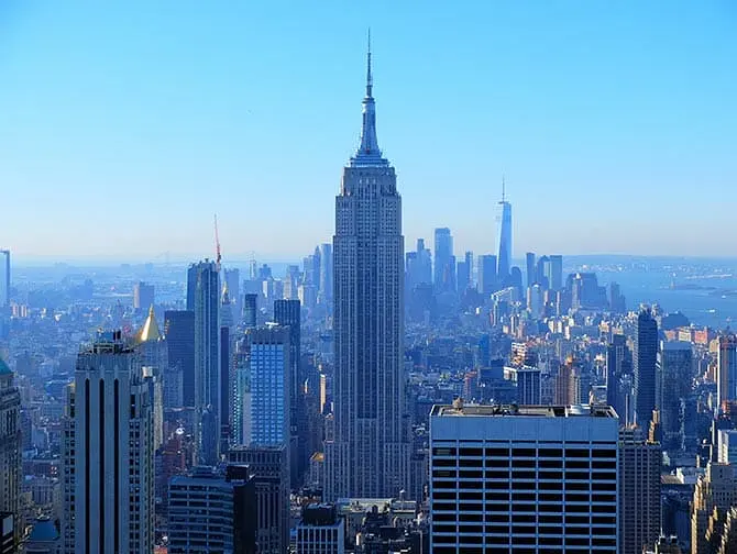 Año Nuevo en Nueva York - Vista desde Top of the Rock