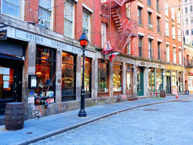 Qué ver y hacer en Lower Manhattan y el Financial District - calle
