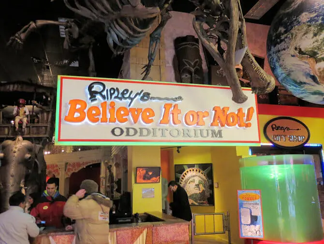 Museo Ripley’s Believe It or Not! en Nueva York