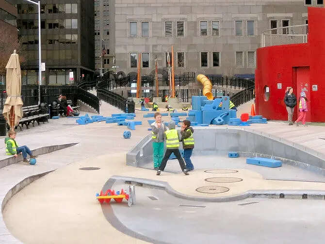 Parques infantiles en Nueva York - The South Street Seaport Playground