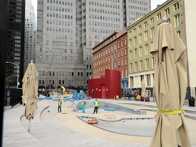 Parques infantiles en Nueva York - South Street Seaport Playground