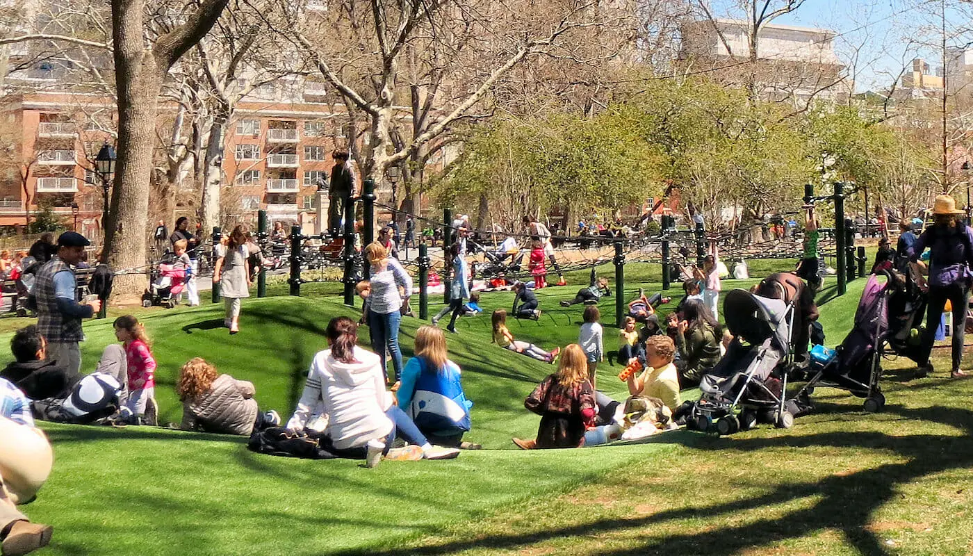 Parques infantiles en Nueva York - Washington Square Playground