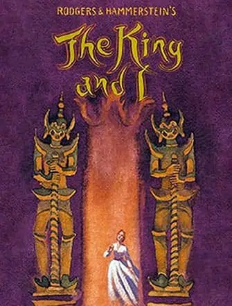 The King and I en Broadway - Poster