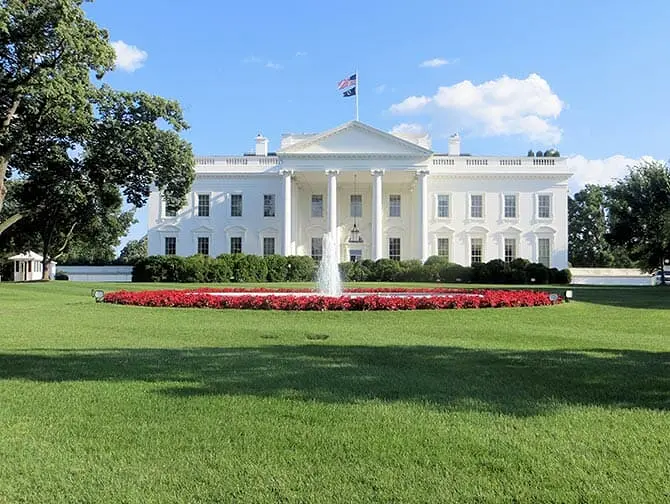 New York to Washington D C by Train Day Trip White House