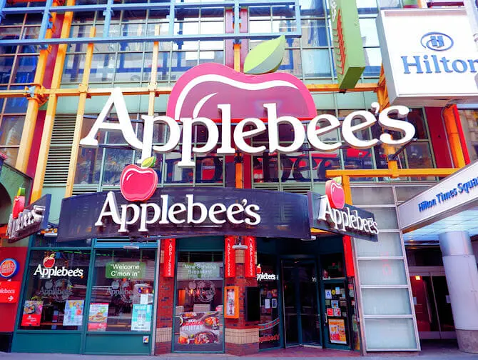 Dónde comer con niños en Nueva York - Applebees