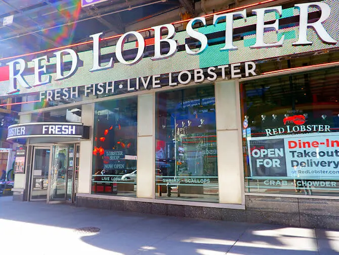 Dónde comer con niños en Nueva York - Red Lobster