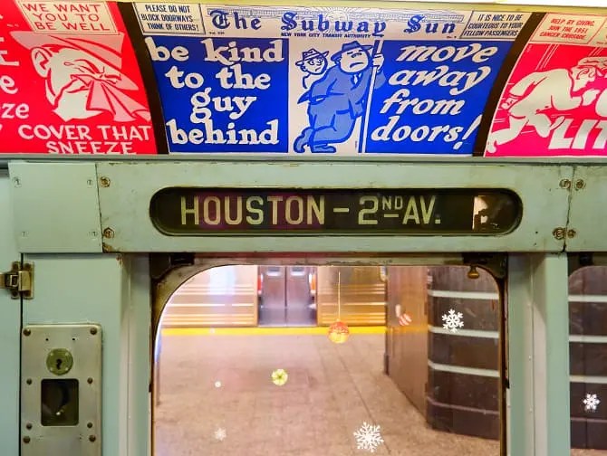 Trenes vintage en Nueva York- tren especial