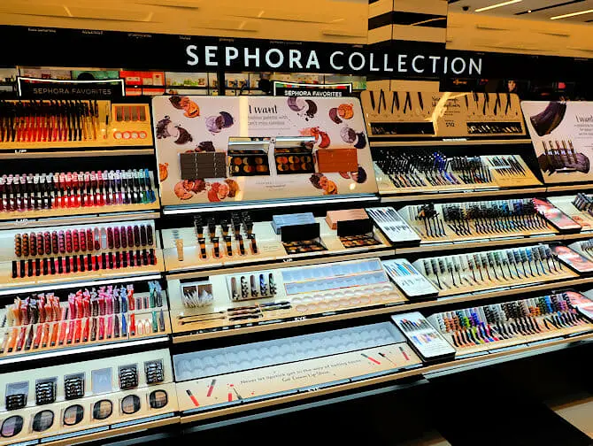 Maquillaje en Nueva York - interior Sephora
