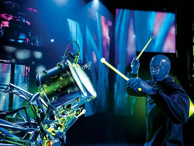 Tickets para Blue Man Group en Nueva York - Percusionista