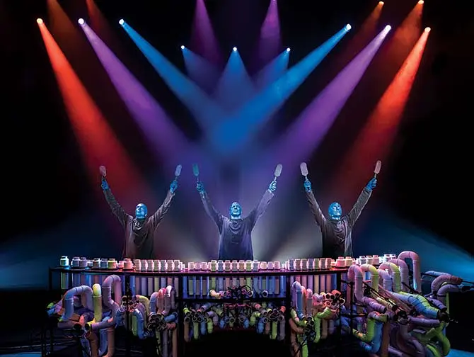 Tickets para Blue Man Group en Nueva York - Percusión