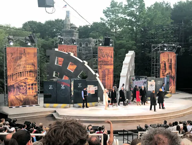 Tickets para Shakespeare in the Park en Nueva York - Público