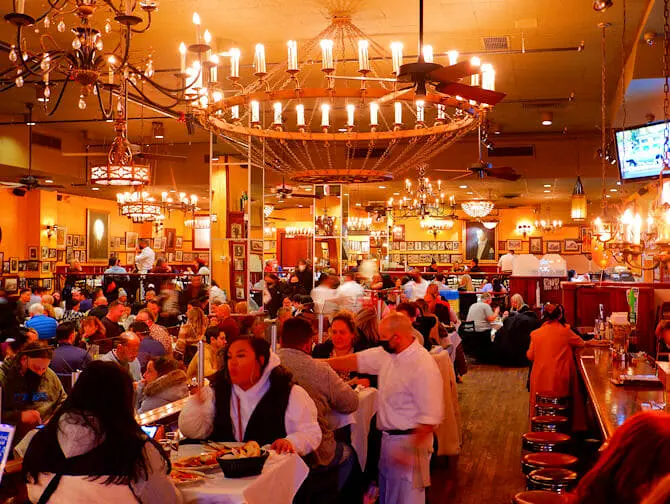 Carmine’s restaurante familiar en Nueva York