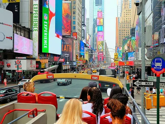 Diferencias entre el New York Sightseeing Day Pass y el New York Pass - Hop on Hop off Bus
