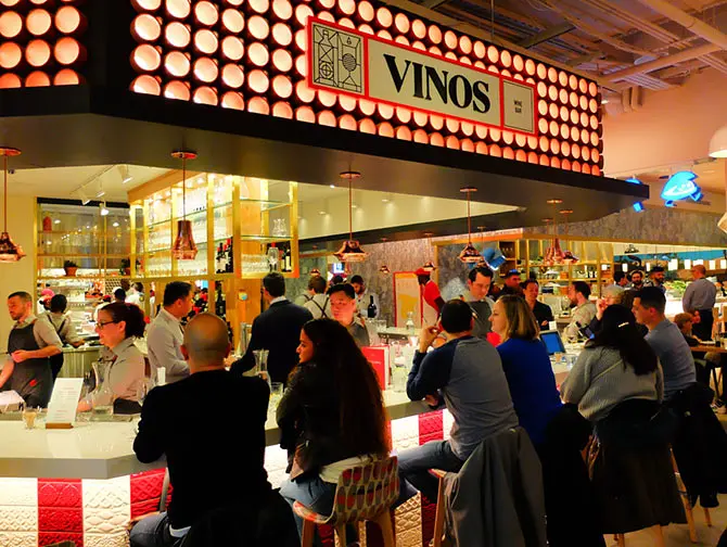 Mercado Little Spain en Nueva York - Vino