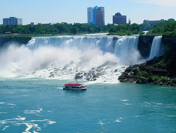 Excursión desde Nueva York hasta Niagara Falls en bus - Maid of the Mist