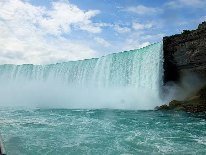 Excursión desde Nueva York hasta Niagara Falls en bus - Vistas desde Maid of the Mist