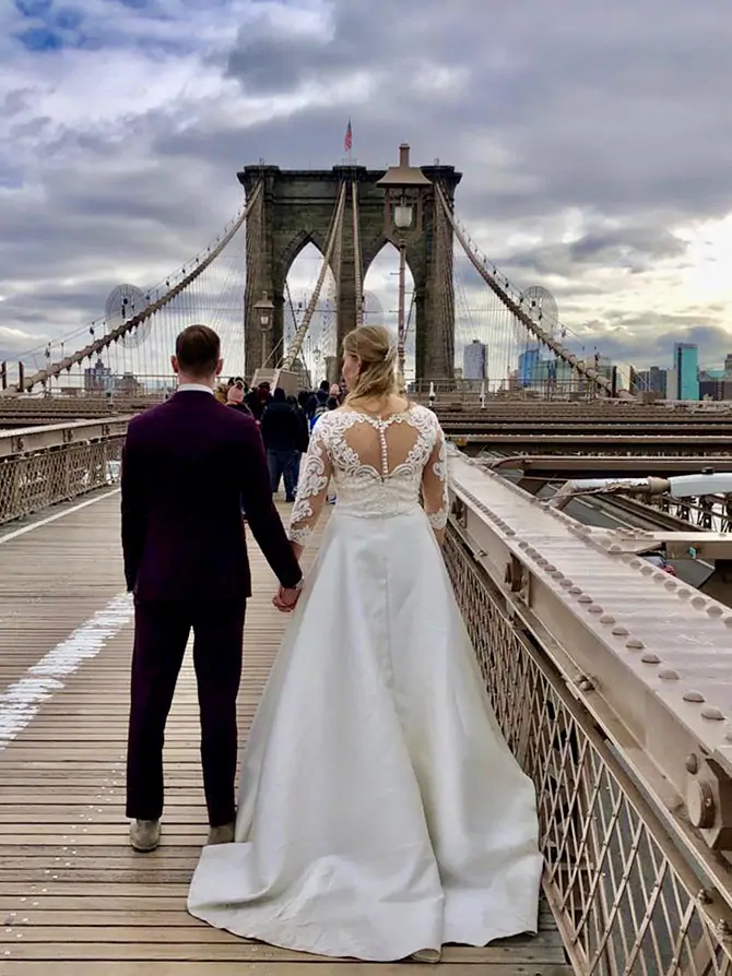 Fotógrafo de bodas en Nueva York - Brooklyn Bridge