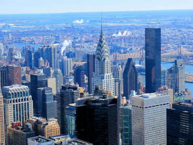 Chrysler Building en Nueva York - Vistas del edificio