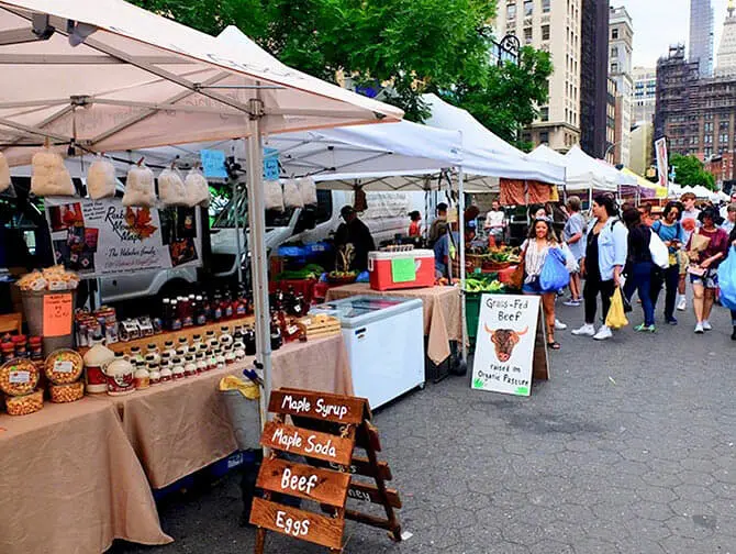 Ecoturismo en Nueva York - Union Square Greenmarket