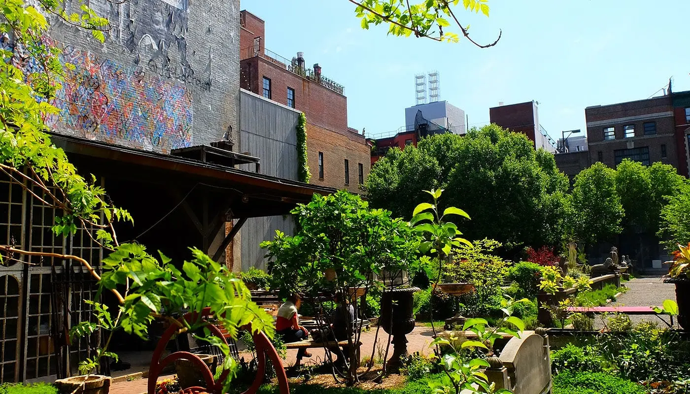 Parques en Nueva York - Elizabeth Street Garden