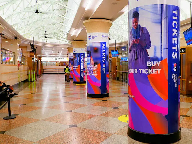 Penn Station en Nueva York - NJ Transit