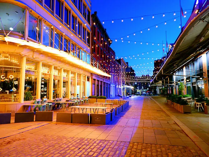 Qué ver y hacer en South Street Seaport - Por la noche